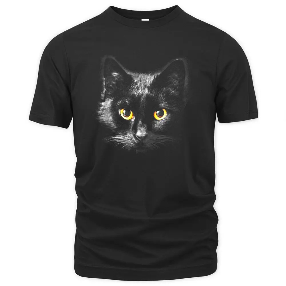 Cat Lover Womens Mens Kids Boys Girls Black Cat Birthday T-Shirt