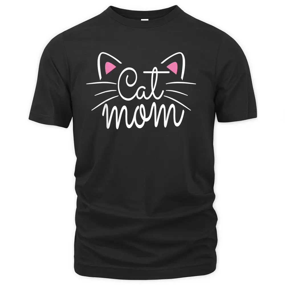 Cat Mom Happy Mothers Day For Cat Lovers Family Matching T-Shirt